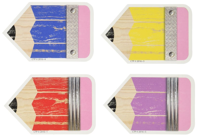Creative Teaching Press Upcycle Style Pencils Cut Outs, 3" (8079) - Image 1